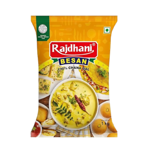 Rajdhani Gram Flour (राजधानी बेसन) 1 Kg